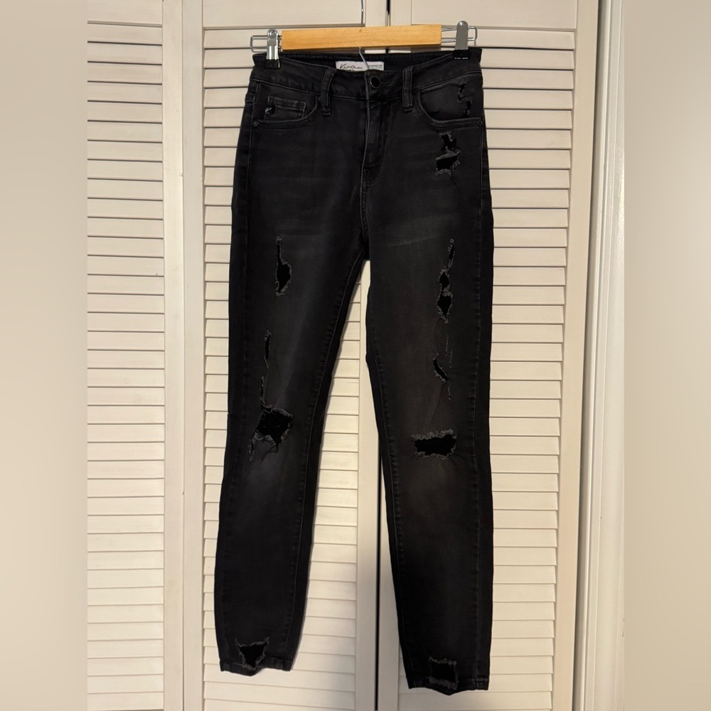 Kancan for Maurices Distressed Skinny Jeans
